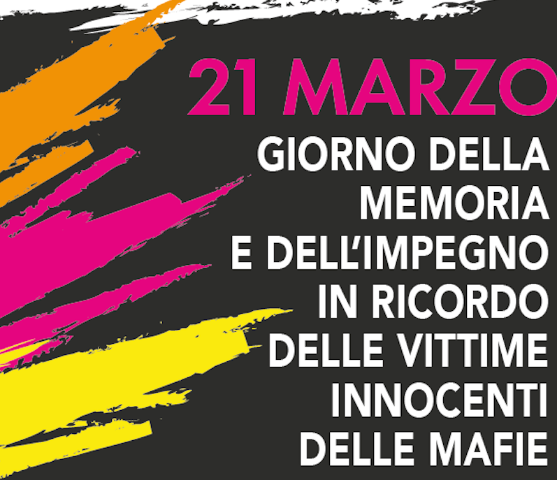 21 marzo: Giornata della poesia e in memoria delle vittime delle mafie
