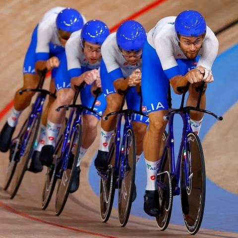Francesco Lamon è medaglia d’oro nel ciclismo su pista