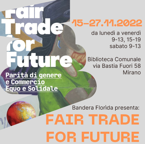 Mostra “Fair Trade for Future” in Biblioteca dal 15 al 27 novembre