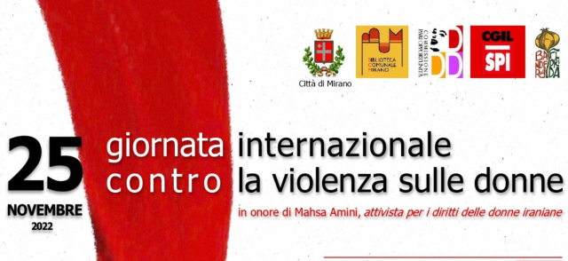 Iniziative per il 25 novembre - Giornata internazionale contro la violenza sulle donne