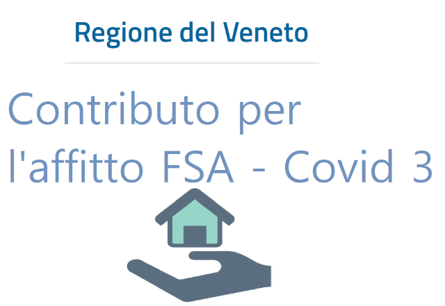 Contributo per l’affitto FSA-Covid 3 della Regione Veneto